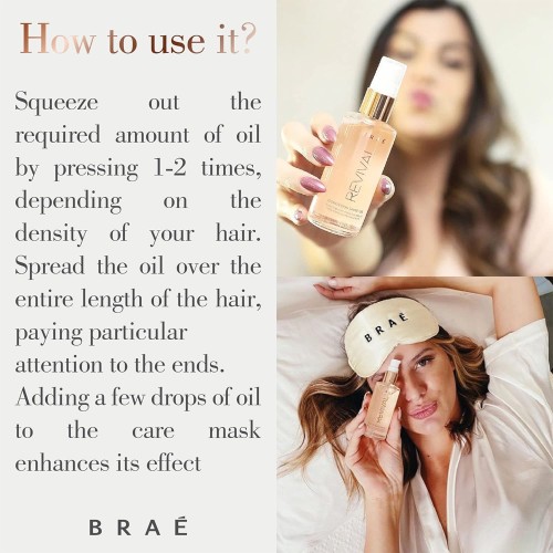 Braé Revival Gorgeous Shine Oil - 60ml