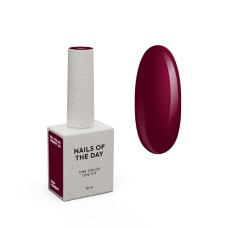 NAILSOFTHEDAY Gel Polish Cherry — a ripe cherry gel polish with one-coat coverage, 10 ml
